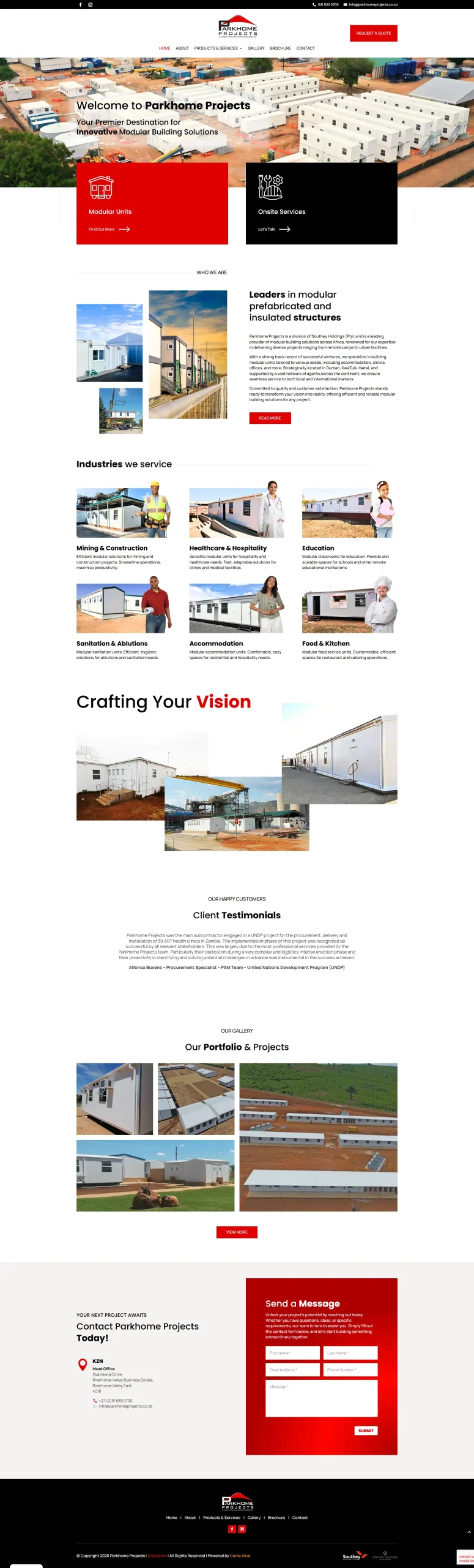 parkhomeprojects.co.za