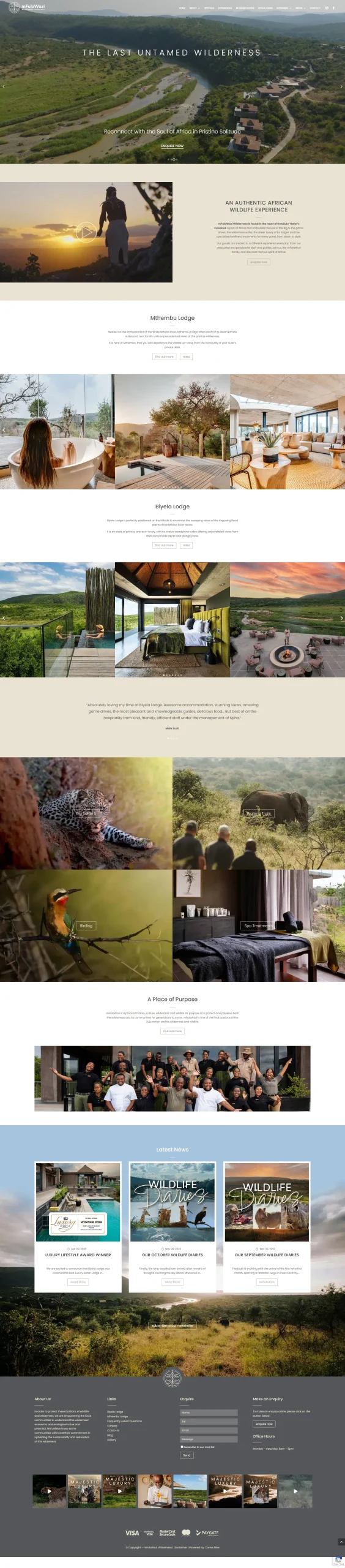 mfulawoziwilderness.com