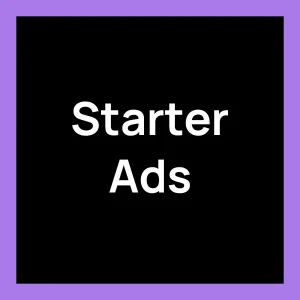 Starter Ads
